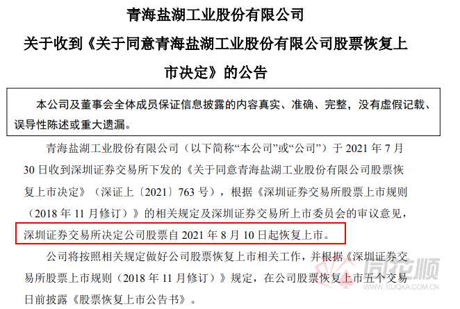 昔日白马王者归来！机构直接喊出3倍空间 盐湖提锂概念开启狂欢模式